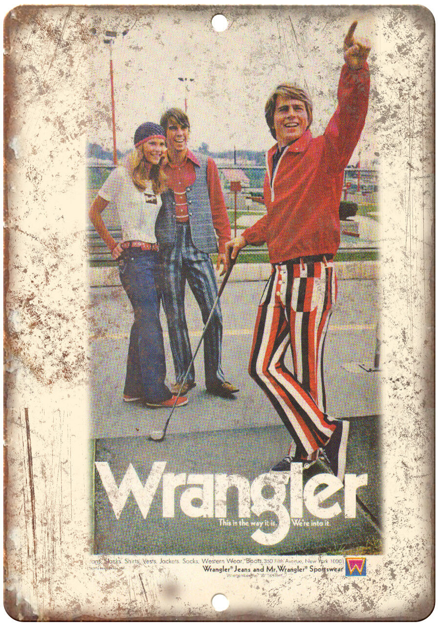 Wrangler Sportswear Jeans Vintage Ad 12\