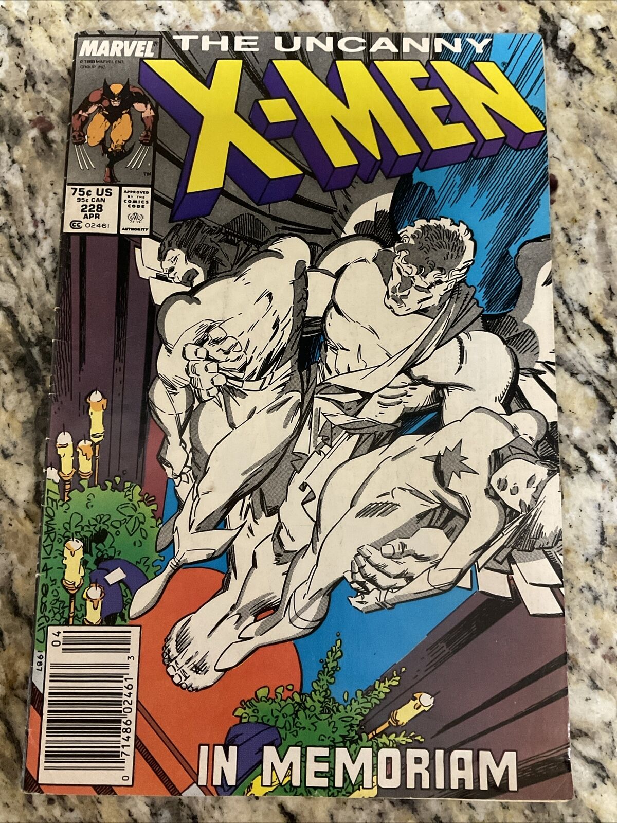 THE UNCANNY X-MEN #228 1988 Fine