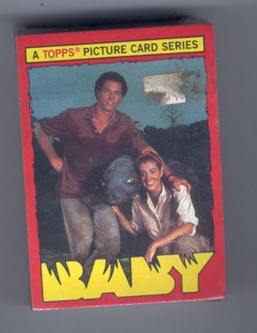 Baby Dinosaur Movie Trading Card Set 1985