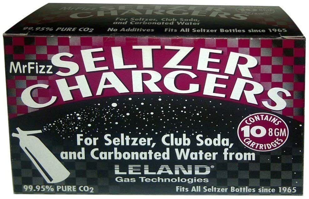 Leland Soda Chargers Seltzer Chargers Co2, 40 Count