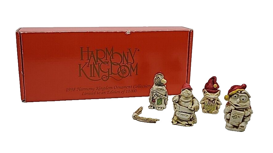 1998 Harmony Kingdom Christmas Ornament Collection Limited Edition 104/10,000