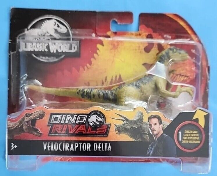 Jurassic World Dino Rivals Velociraptor Delta Attack (New Open Box)