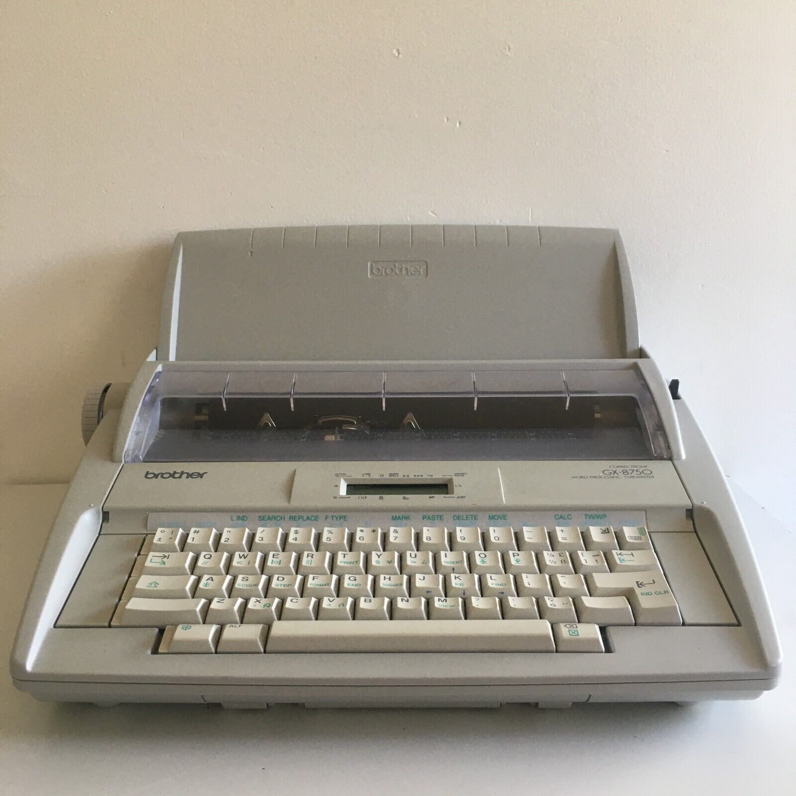 Brother Typewriter GX8750 Correctronic Daisy Wheel Electronic Similar at GX6750