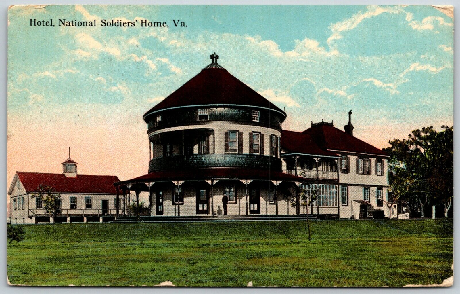 National Soldiers Home Hotel, Virginia - Postcard