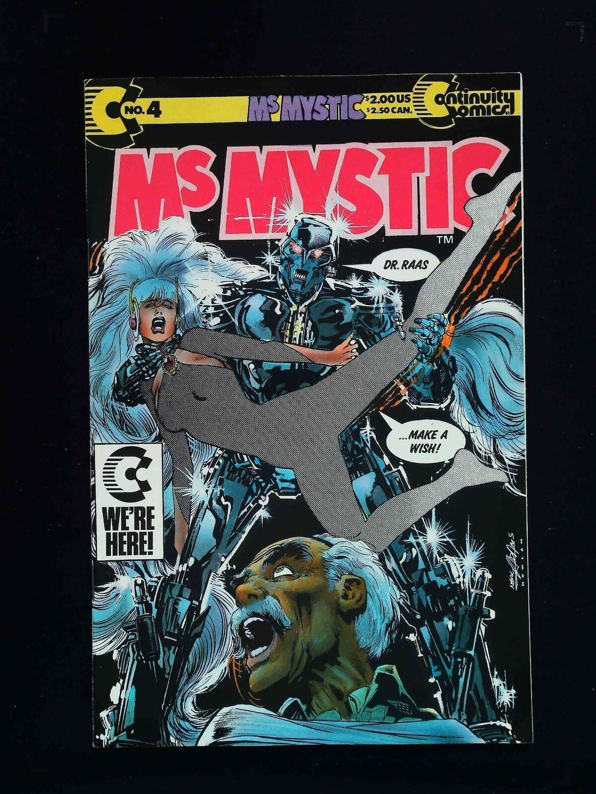 Ms Mystic #4 (2Nd Series) Continuity Comics 1988 Vf/Nm