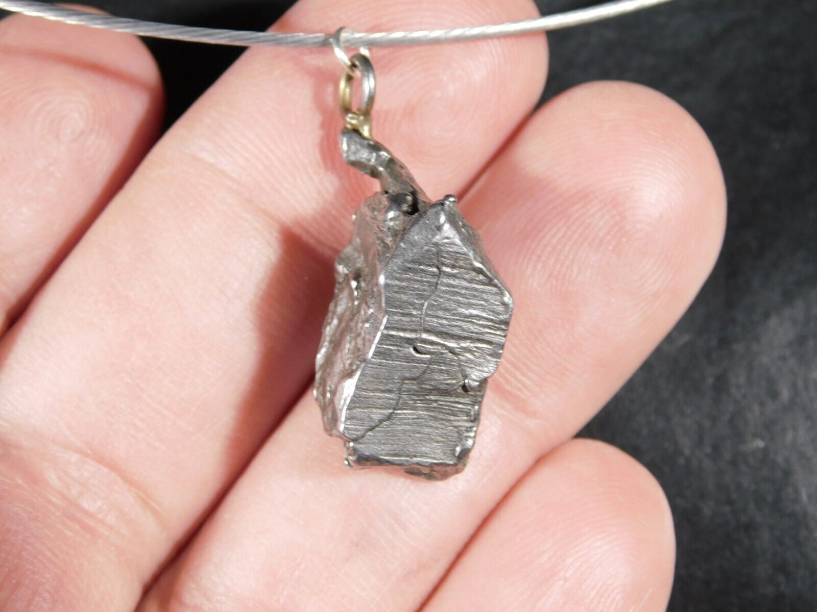 Authentic Meteorite Pendant or Necklace...a Falling Star 2.10