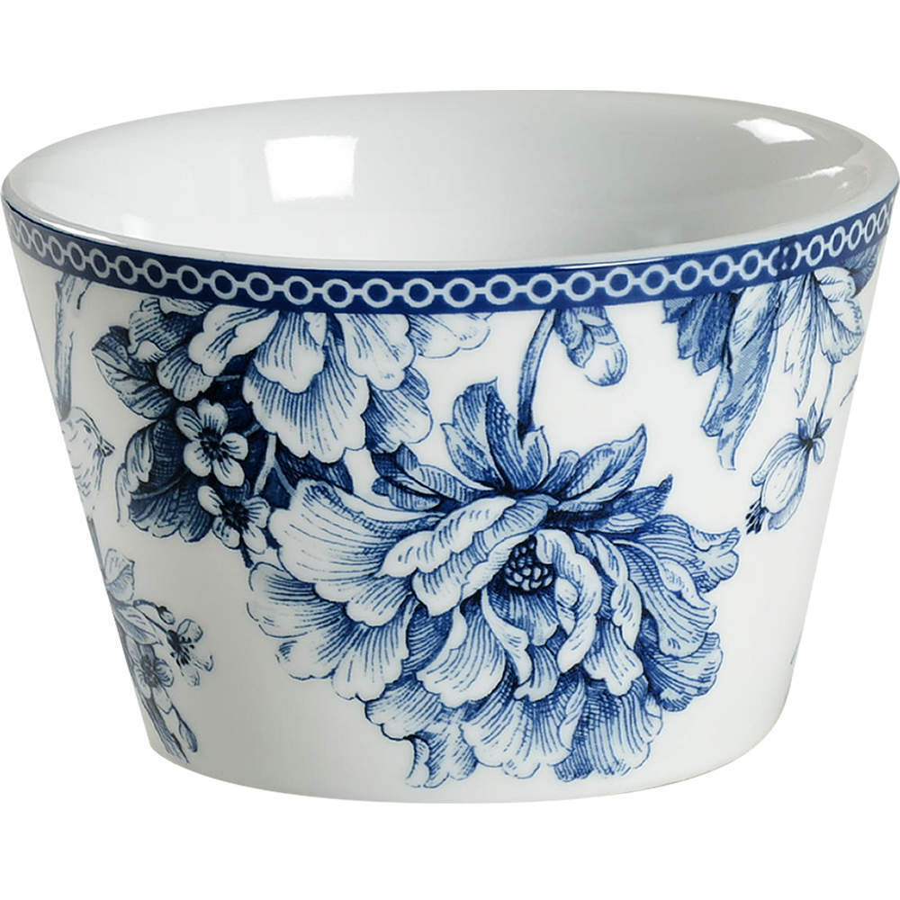 222 Fifth Adelaide Blue and White Appetizer Bowl 10784880