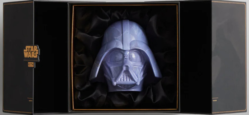 Kith x Star Wars Darth Vader Purple Helmet Paperweight (RARE, New in box)