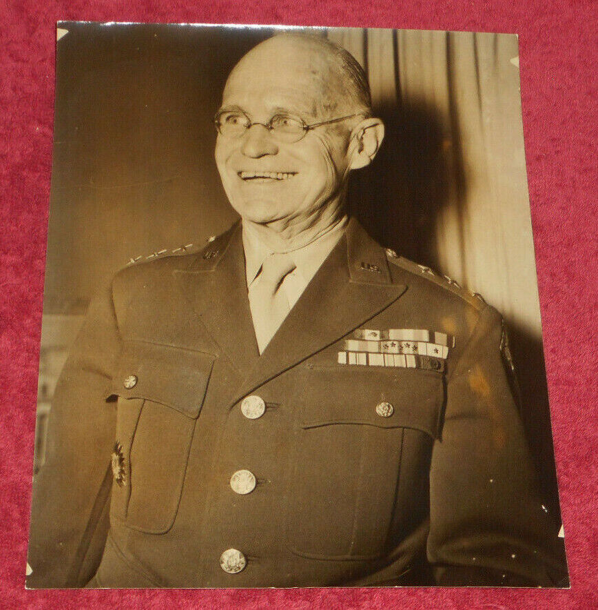 1943 Press Photo WWII Lieutenant General John DeWitt 