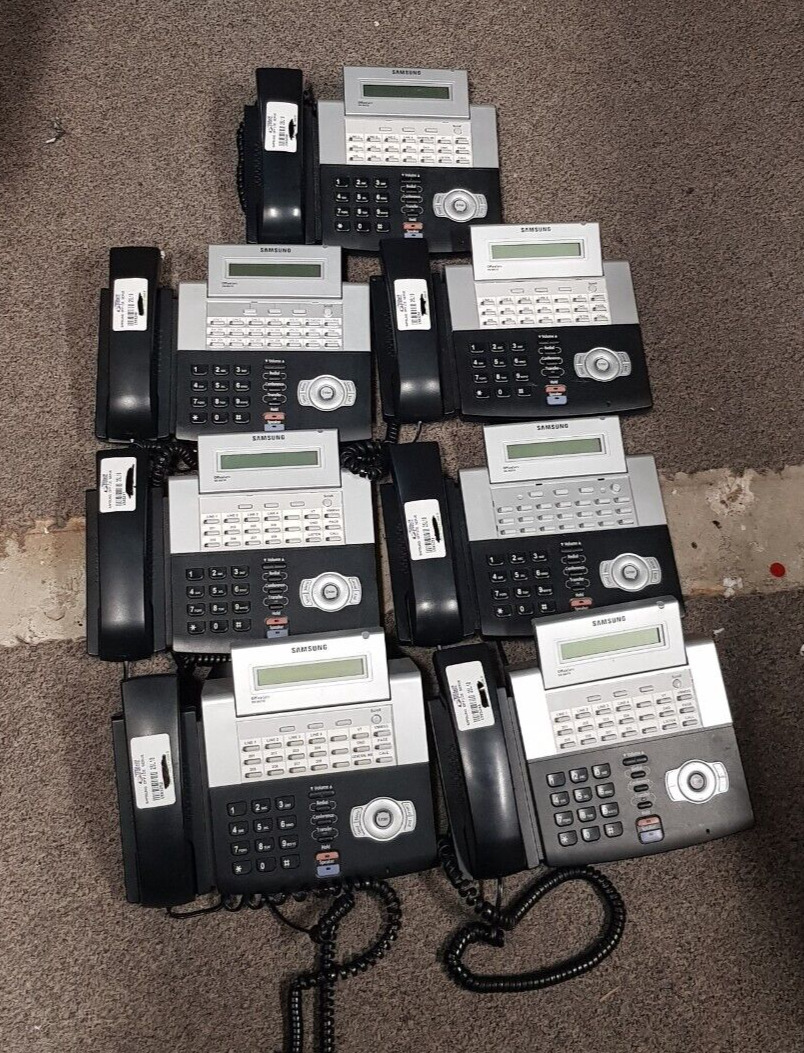 Lot of 7 Samsung OfficeServ DS-5021D Phones (Pre-Owned)