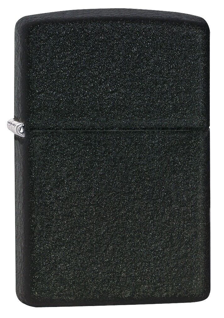 Zippo Classic Black Crackle Windproof Pocket Lighter, 236