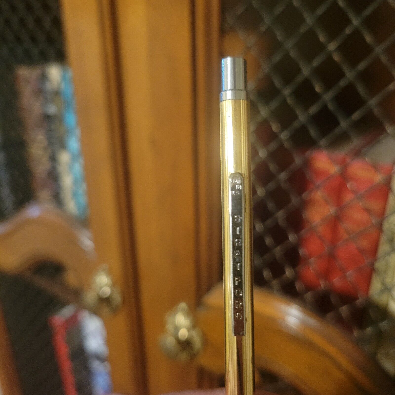 Vintage STRATFORD Gold Toned Mechanical Pencil