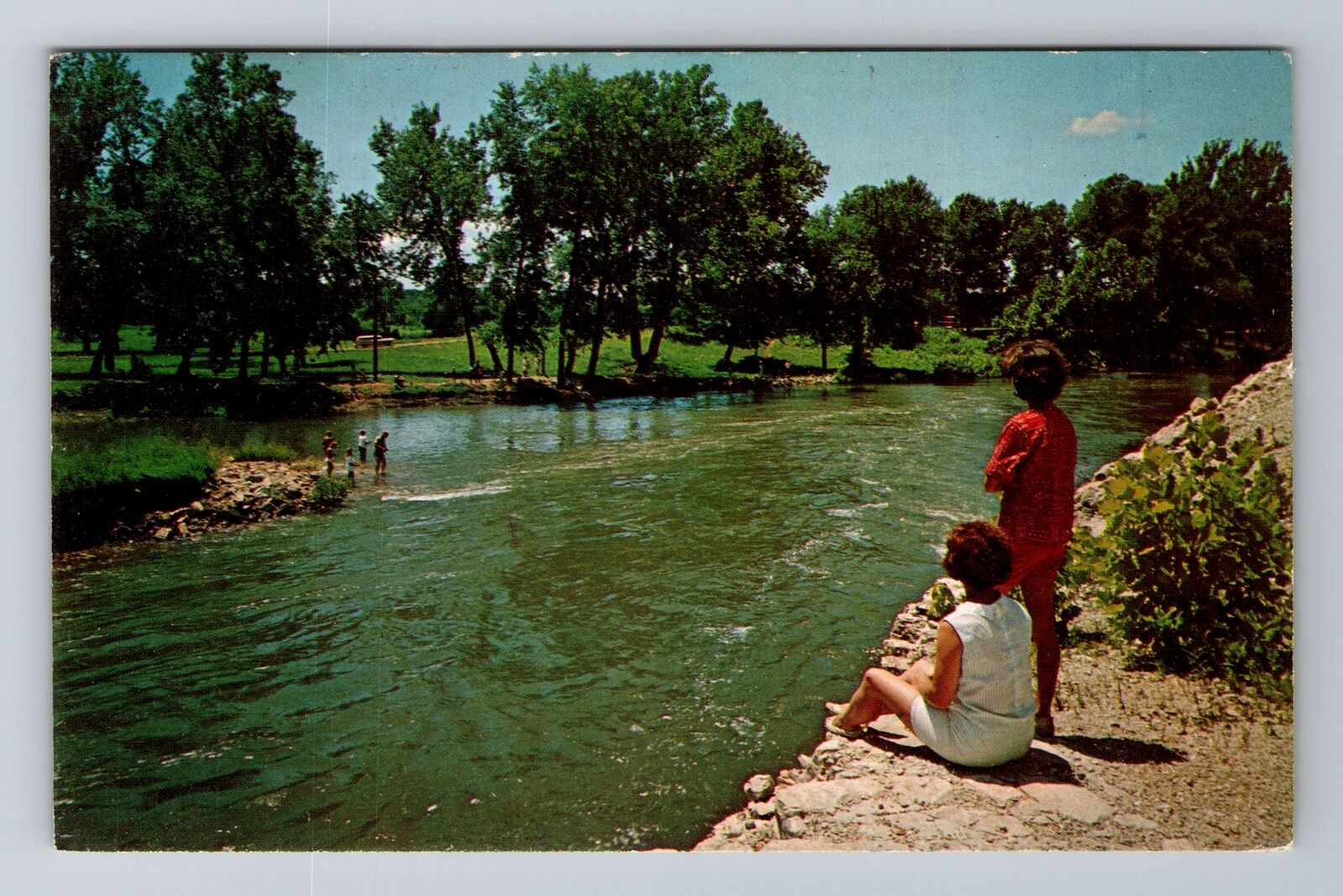 Hermitage MO-Missouri, Lake Pomme de Terre, Vintage Postcard