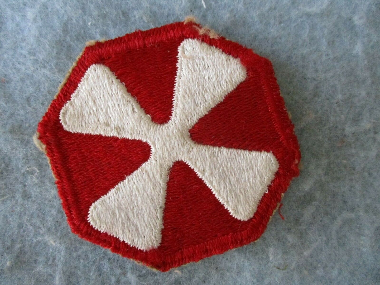 WWII 8th Army Patch Regulation Issue Embroidered Decorated Pacific WW2