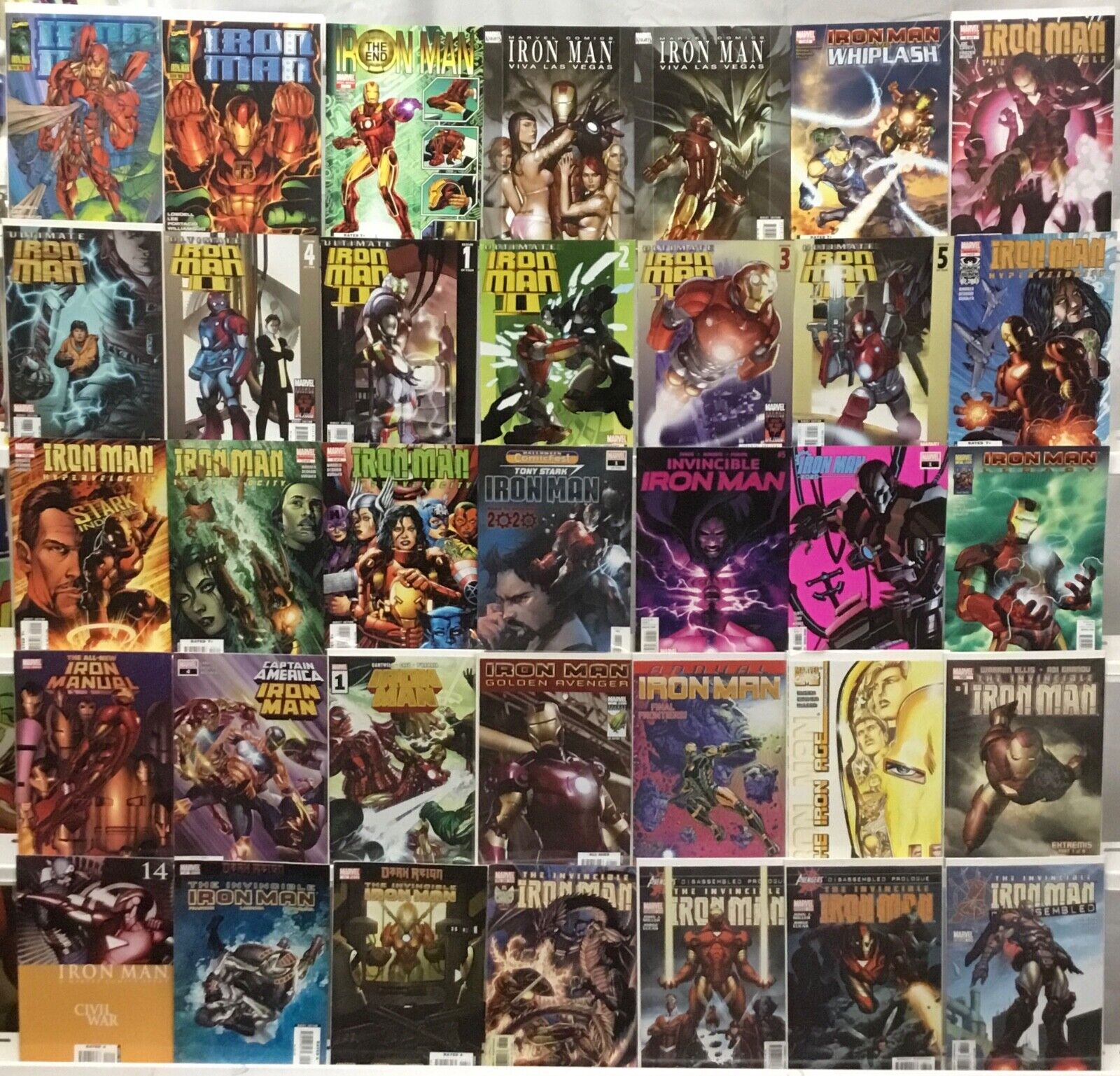 Marvel Comics - Iron Man - Comic Book Lot of 35 Issues