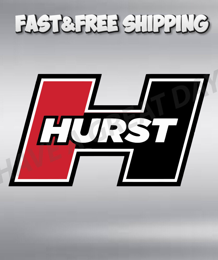 Hurst Shifters Logo Sticker / Vinyl Decal  | 10 Sizes with TRACKING