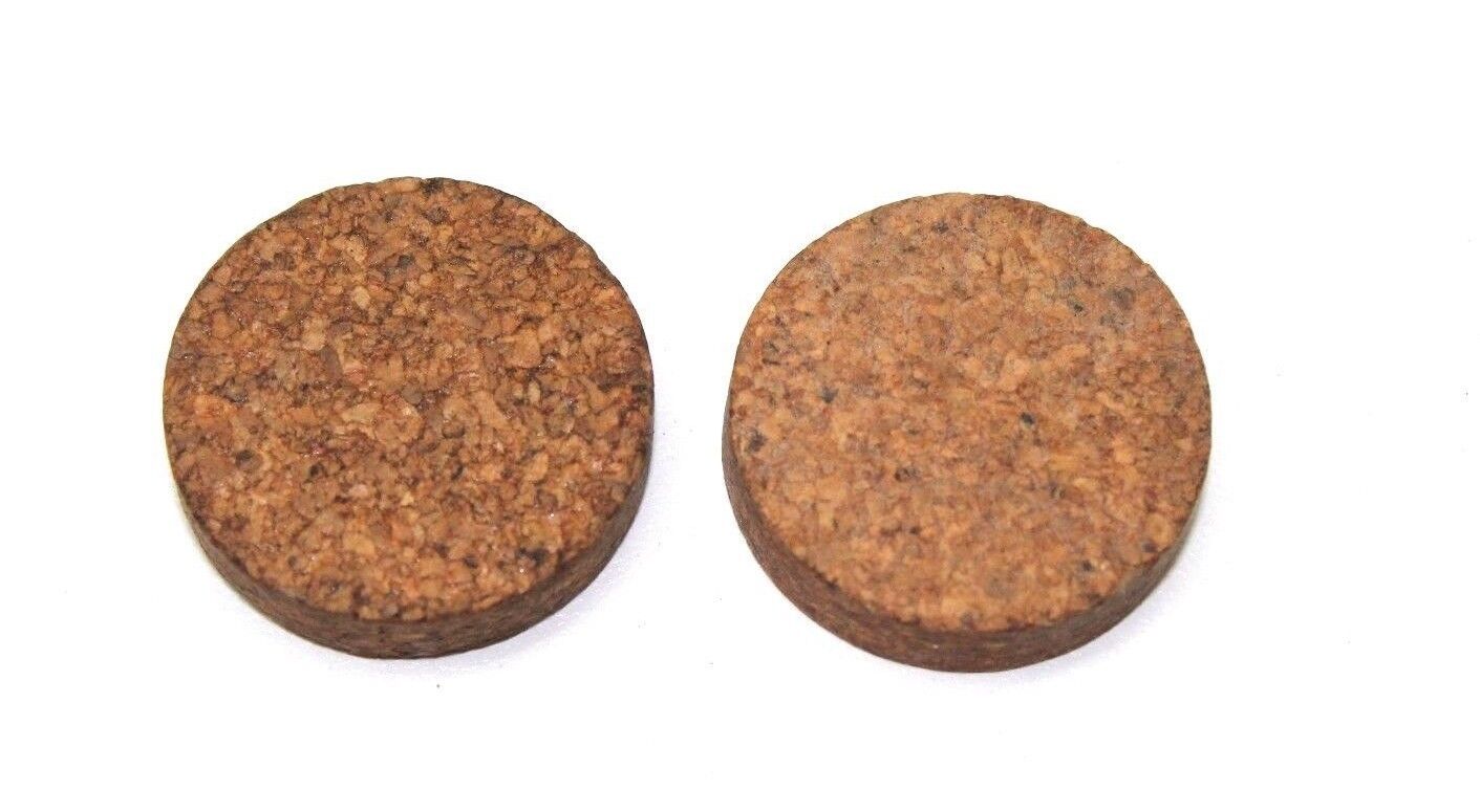 WWII US original vintage canteen cork in new condition lot of 2 E2305