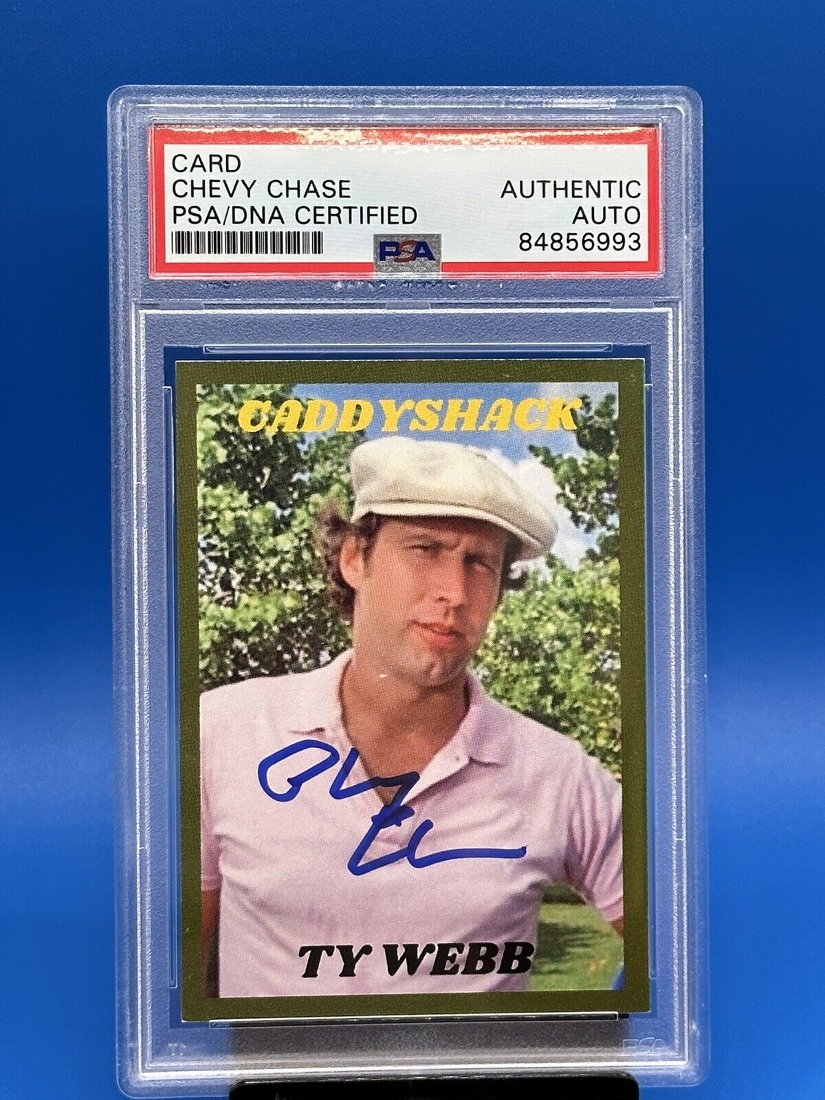 Chevy Chase Authentic Card PSA/DNA Certified AUTO Caddy Shack
