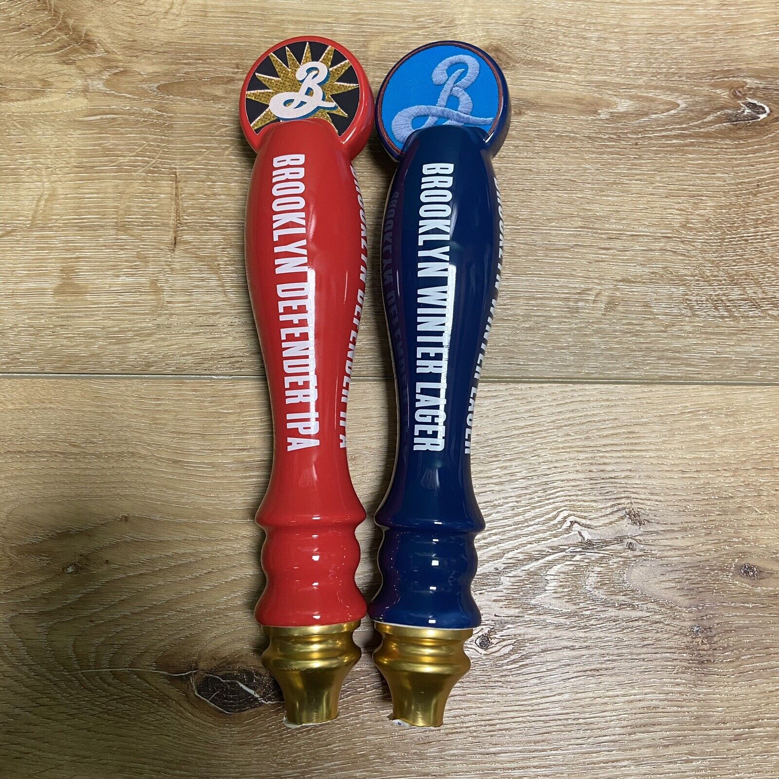 Pair of New Brooklyn Brewery Beer Tap Handles 14\