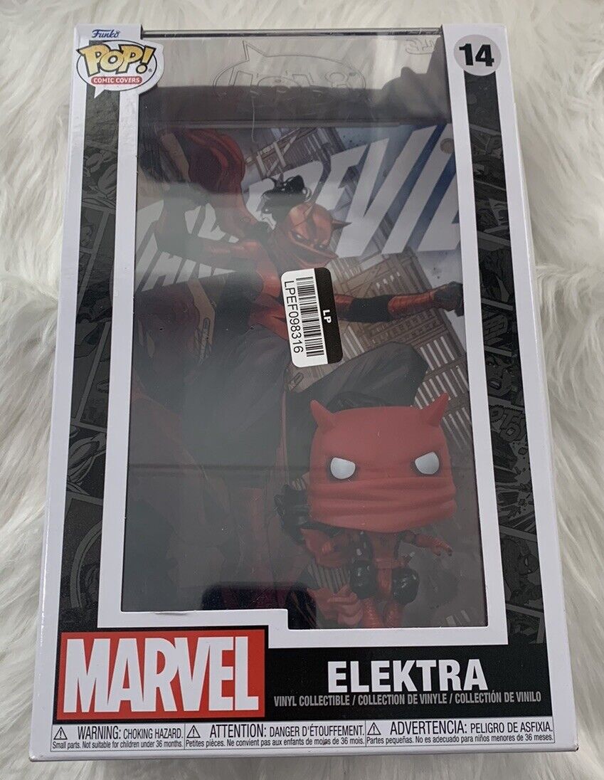 Funko Pop Elektra 14 Comic Covers Marvel Daredevil Super Heroes Vinyl Figure New