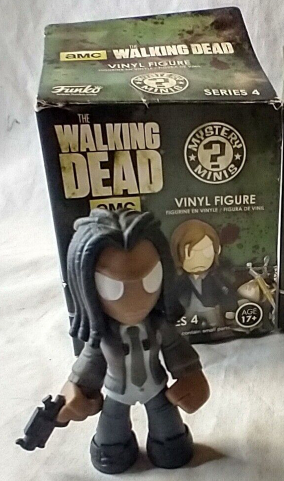 Funko Pop Mystery Minis The Walking Dead Michonne Constable Open with Box