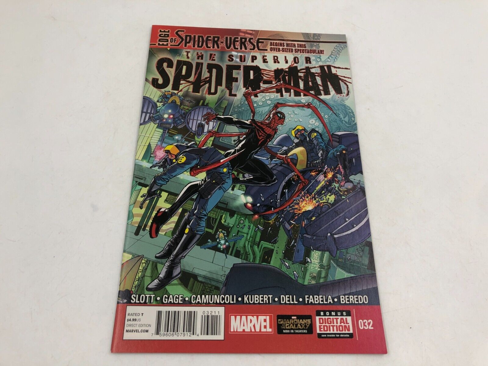 Superior Spider-Man #32 Edge of Spider-Verse 1st Spider-Army Karn Marvel 2014
