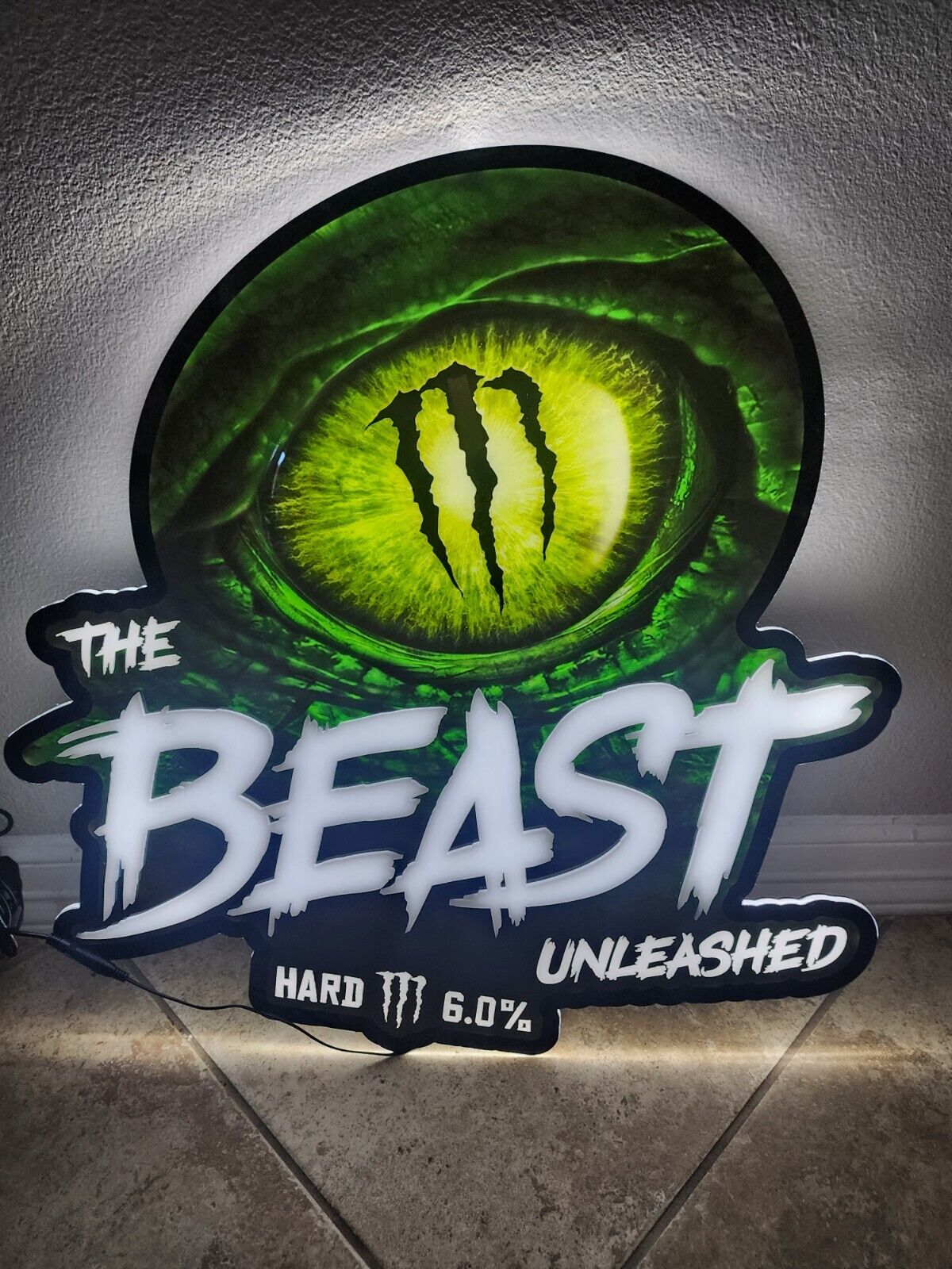 MONSTER THE BEAST UNLEASHED LED LIGHT.  BRAND NEW IN BOX