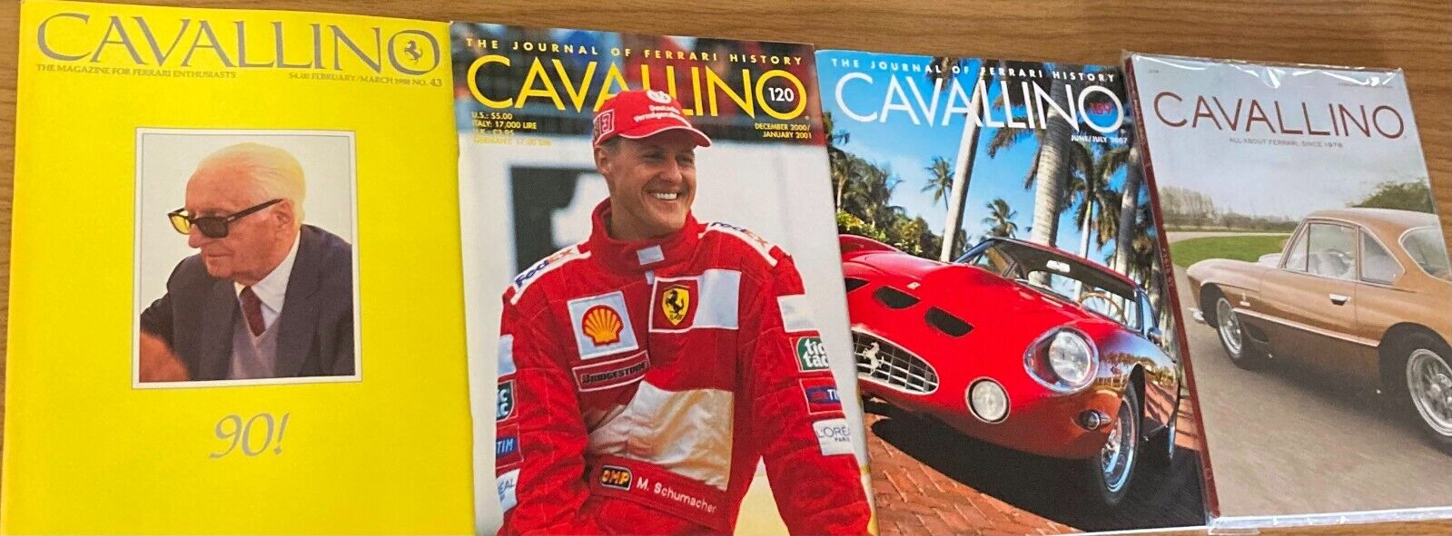 Cavallino Magazines Ferrari 1984-2024 INDIVIDUAL or (1 Set 8-259 2 sets 24-259)