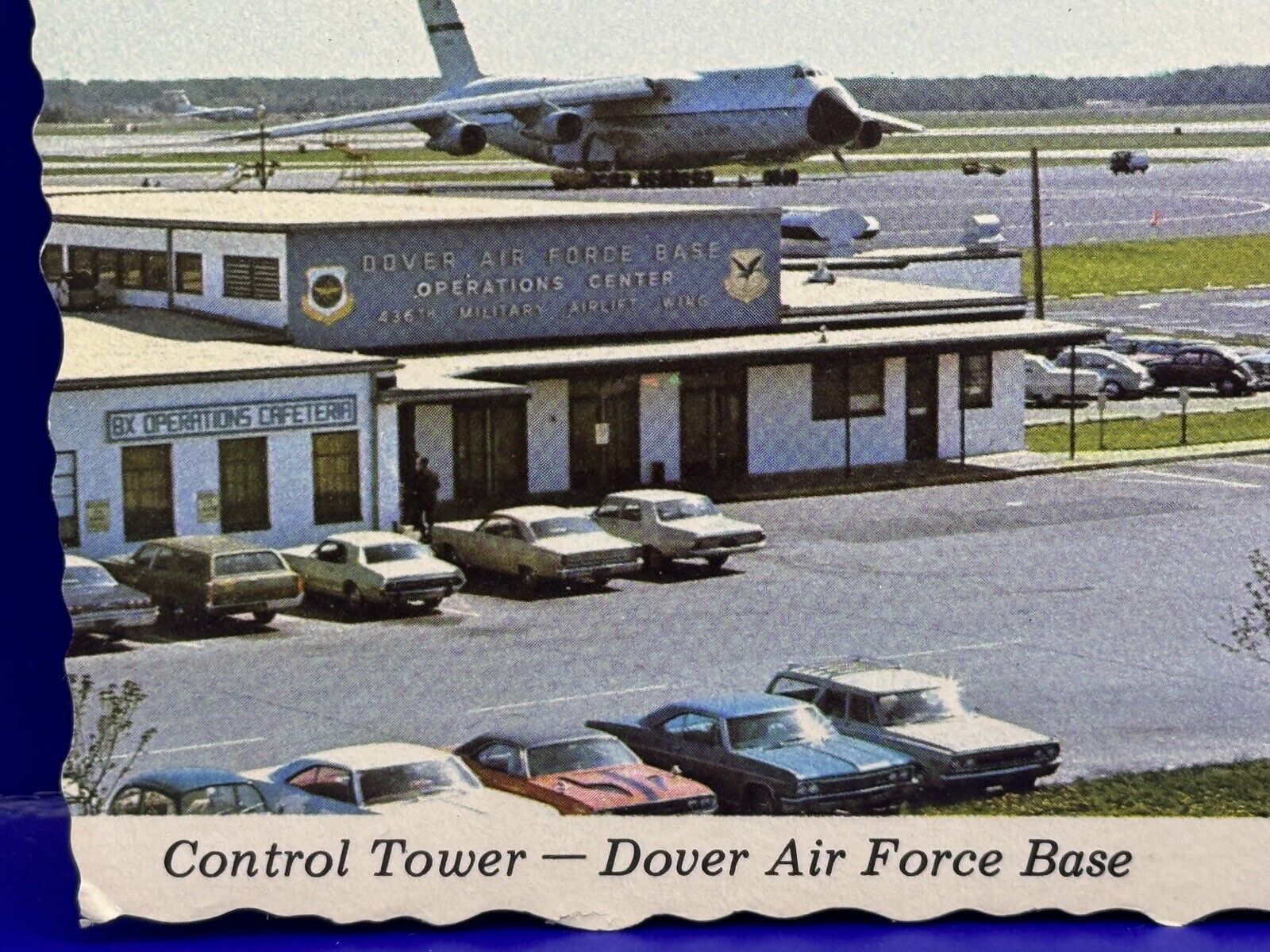 1978 Dover Air Force Base Delaware C5 Galaxy Postcard