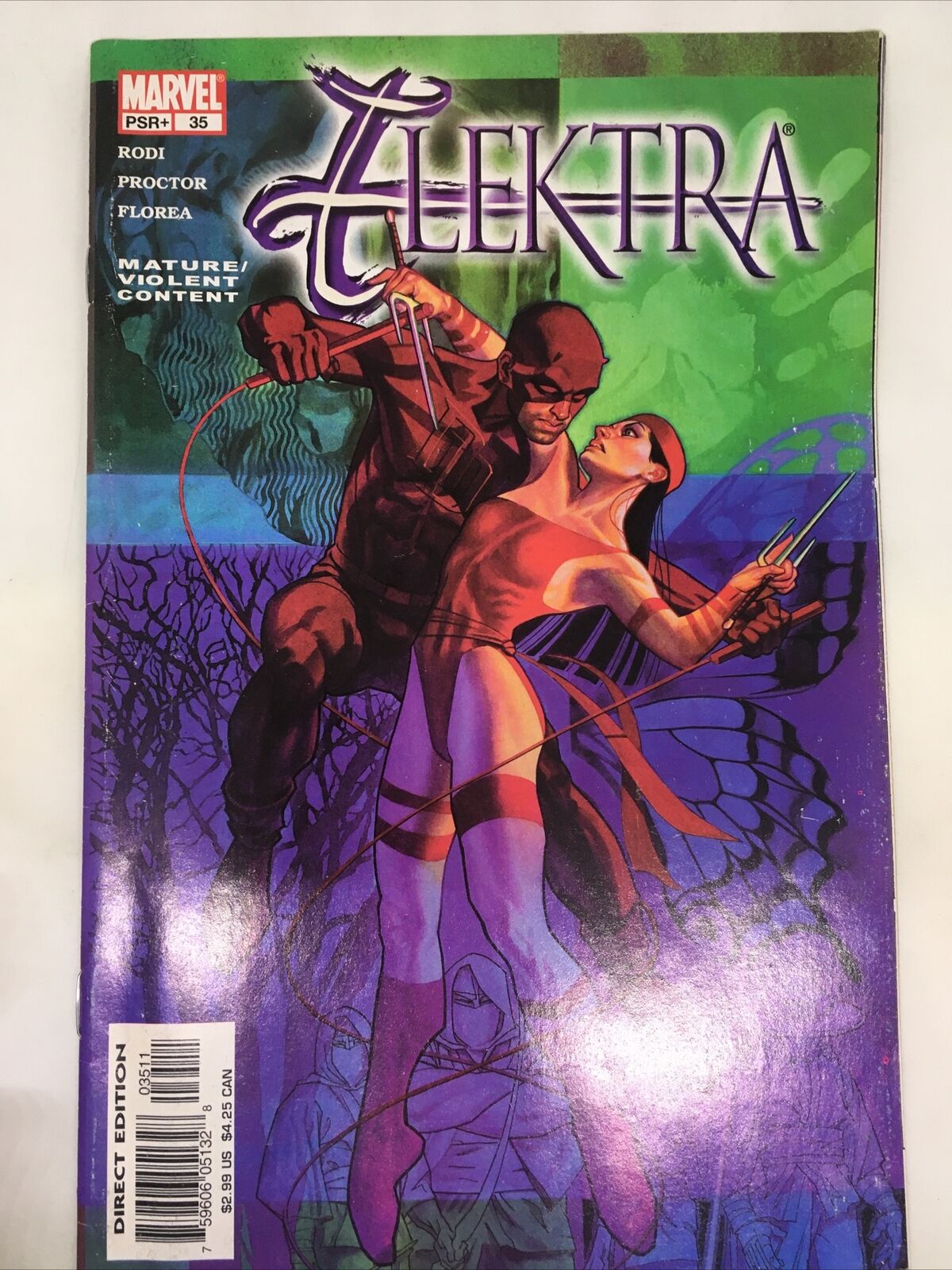 Elektra(vol. 2) #35 - Marvel Comics - Daredevil