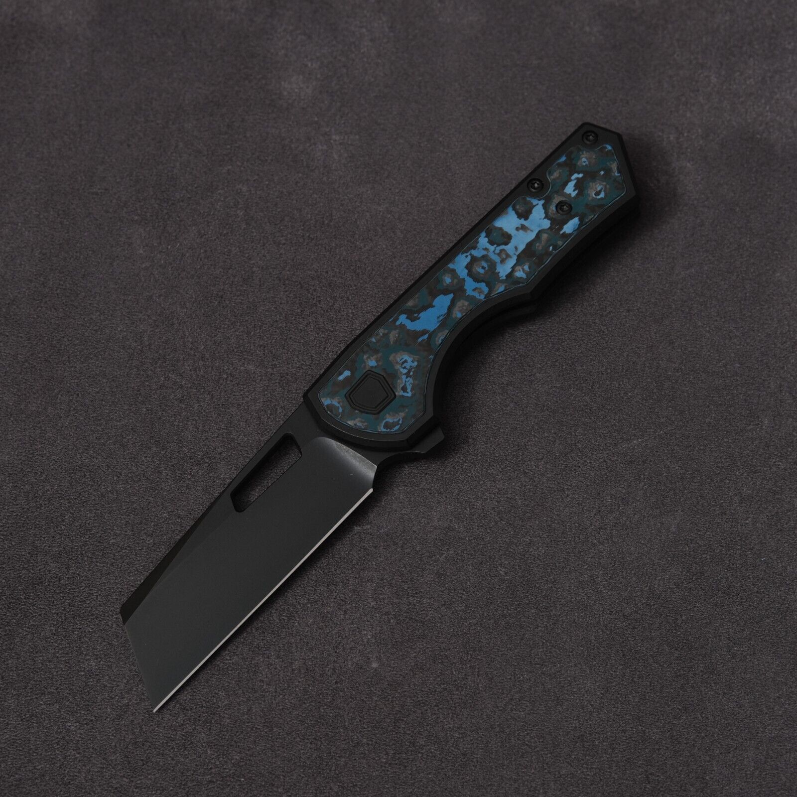 Brian Brown Yeager M V3 Flipper - Arctic Storm Camo Carbon / PVD M390