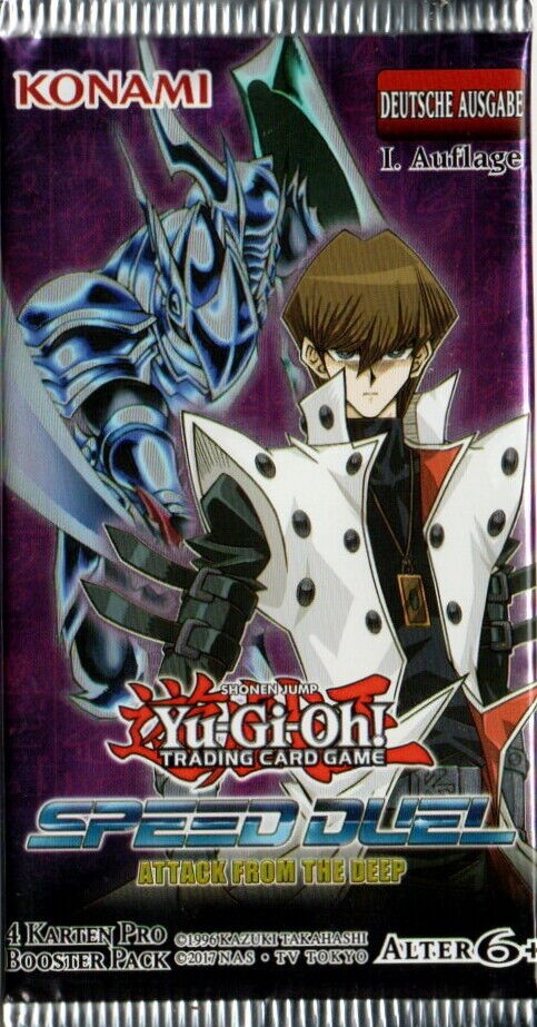 YU-GI-OH: SPEED DUEL - ATTACK FROM THE DEEP - BOOSTER - CCG/TCG - ORIGINAL PACKAGING - DE