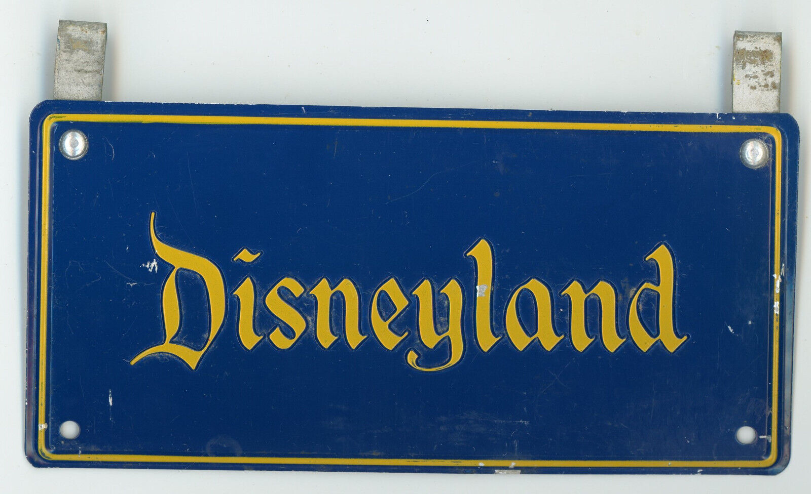 Vintage 1970\'s Disney Disneyland Stroller License Plate 8\