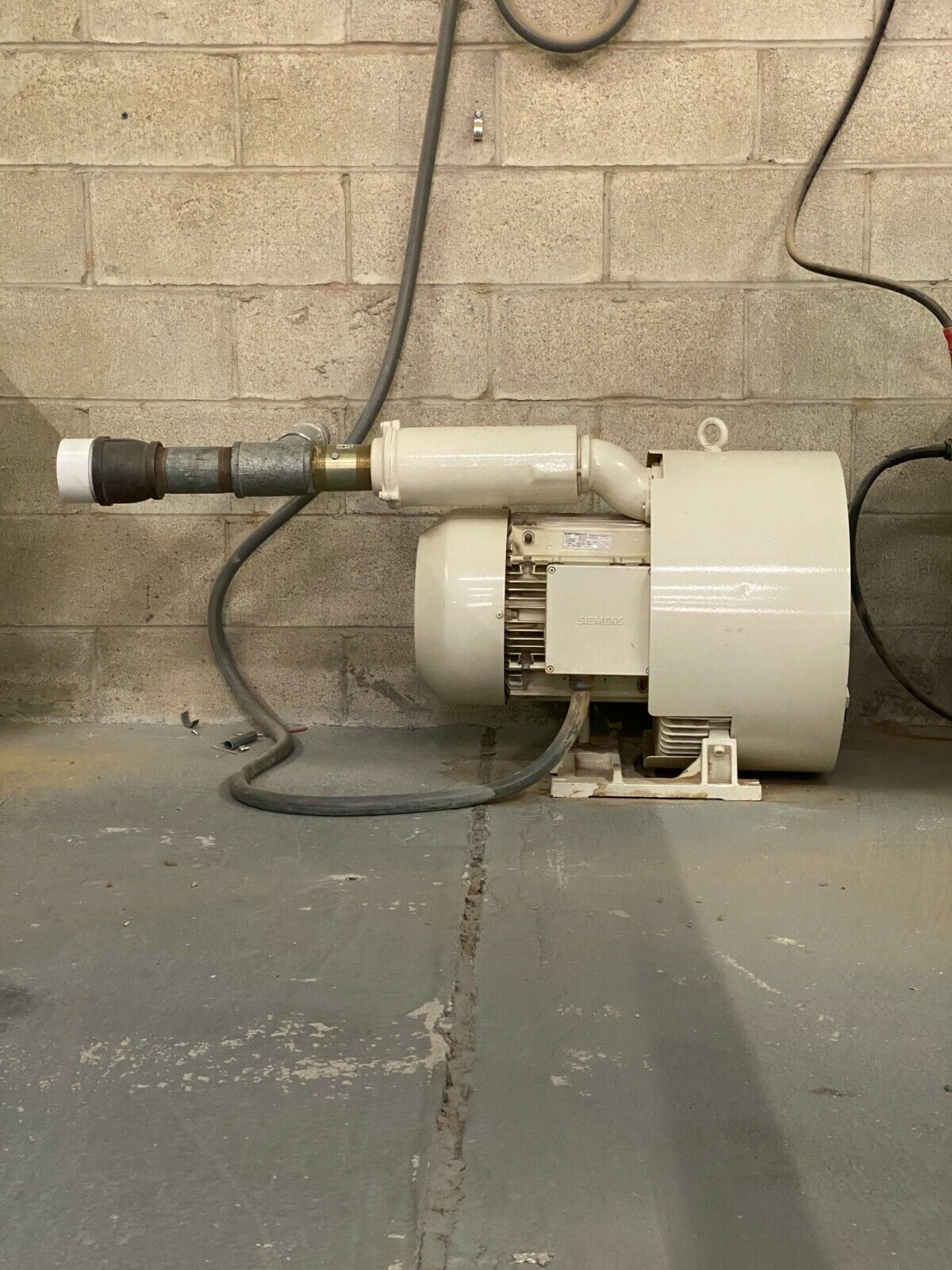 Siemens 2BH1810 regenerative blower vacuum pump 17HP 230/460V 