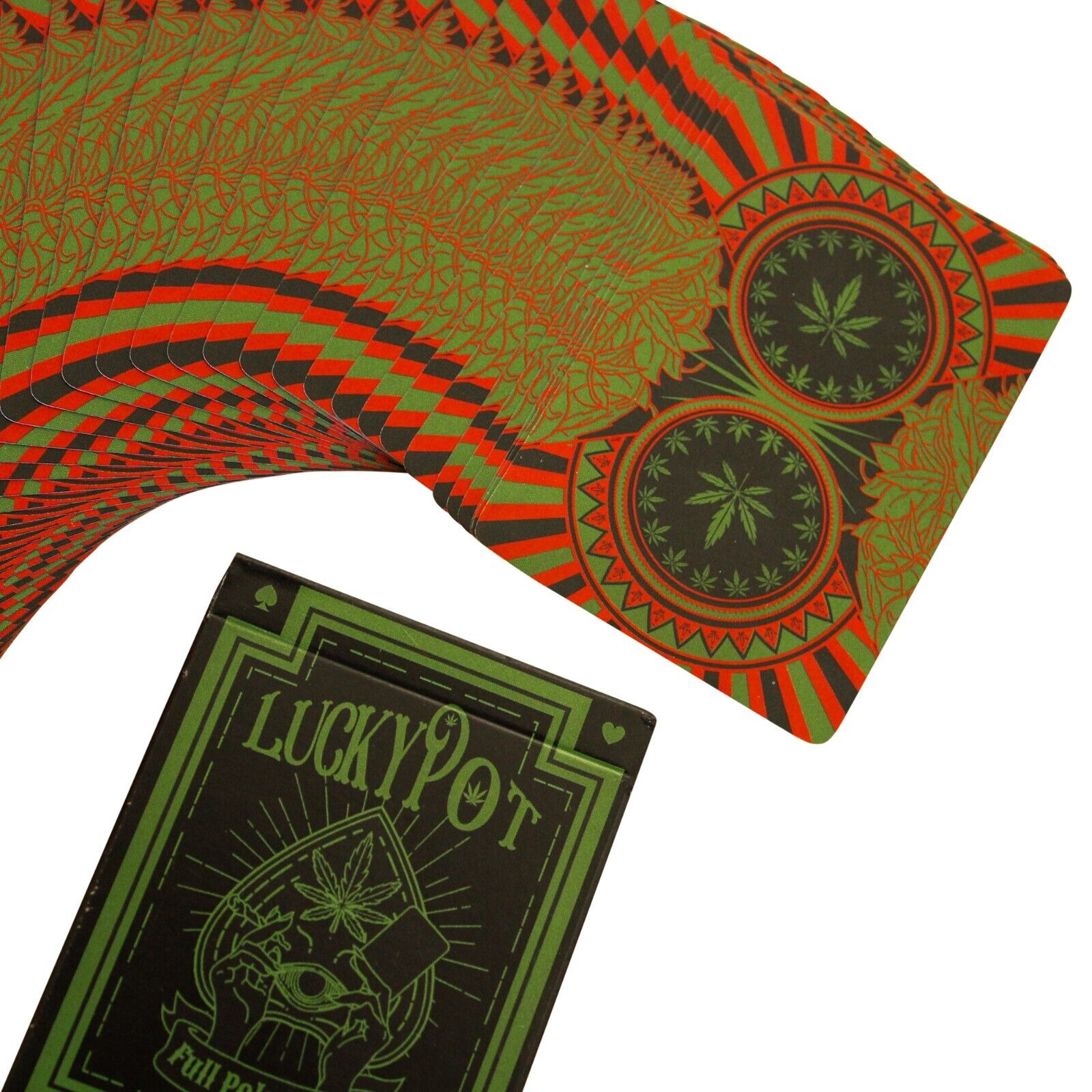 Lucky Pot Playing Cards - Cannabis, Marijuana, Weed - All Original Poker Cards