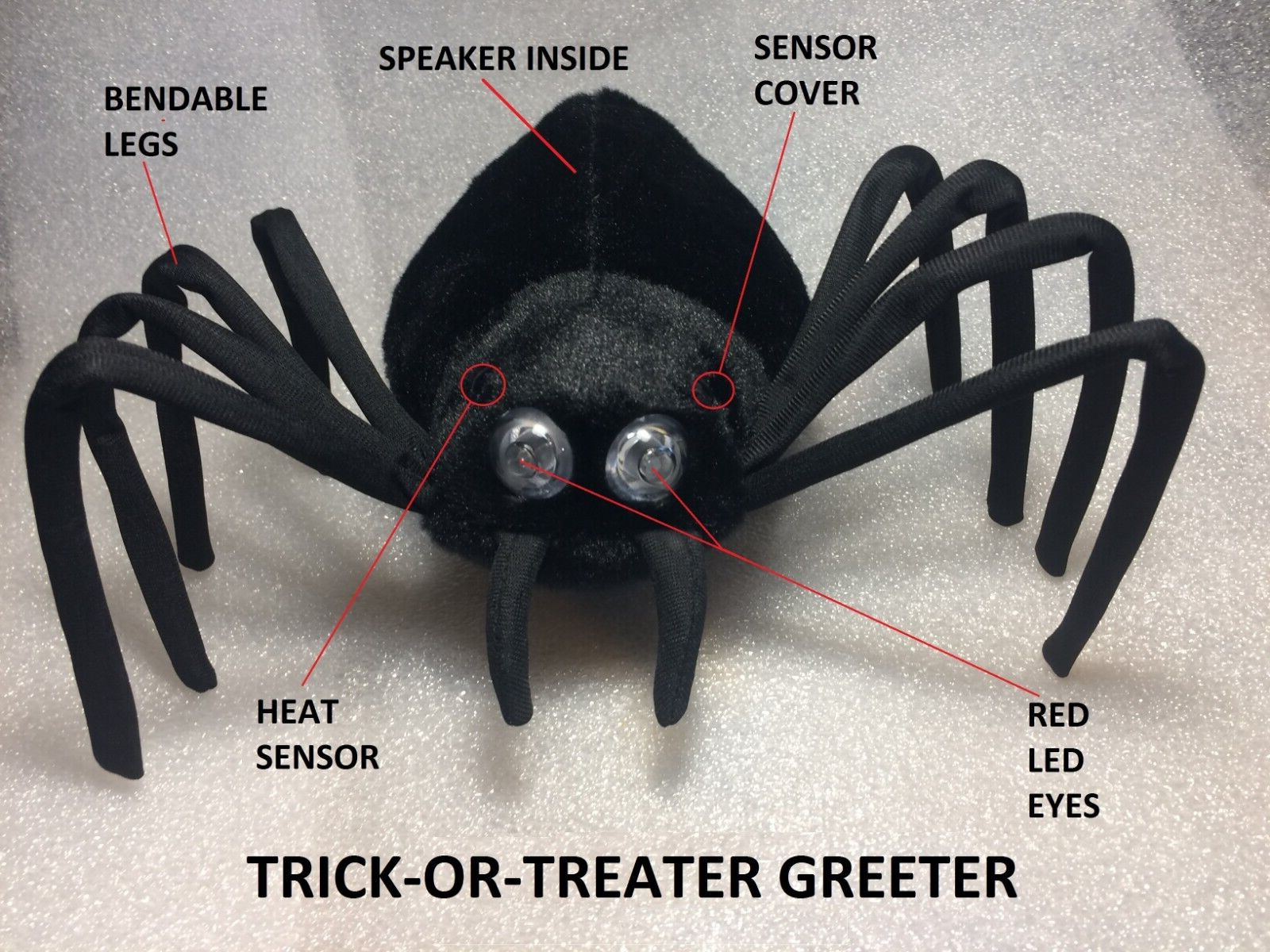 TRICKER-OR-TREATER GREETER animated Halloween Decoration 18