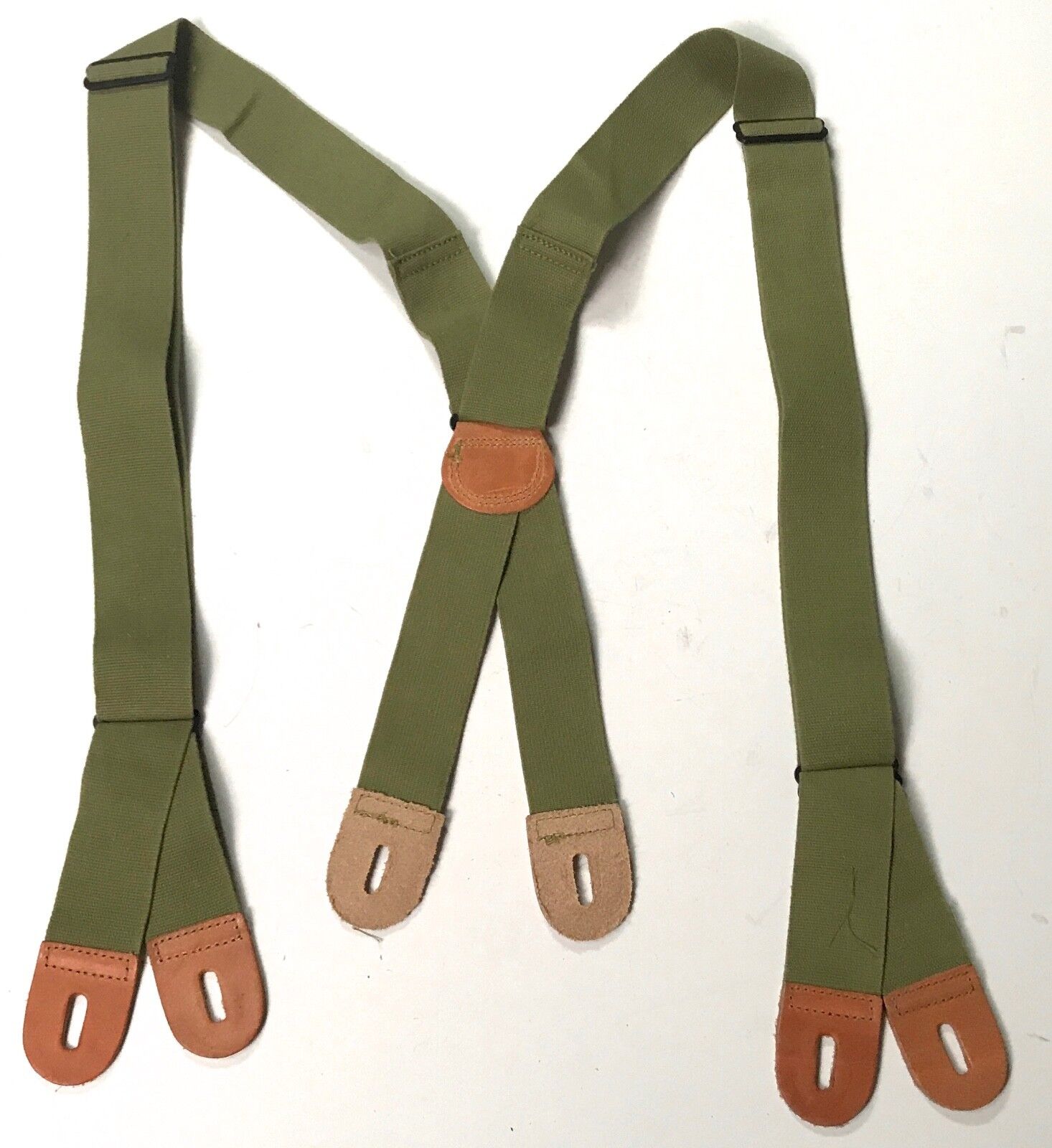 WWII US M1943 TROUSERS SUSPENDERS