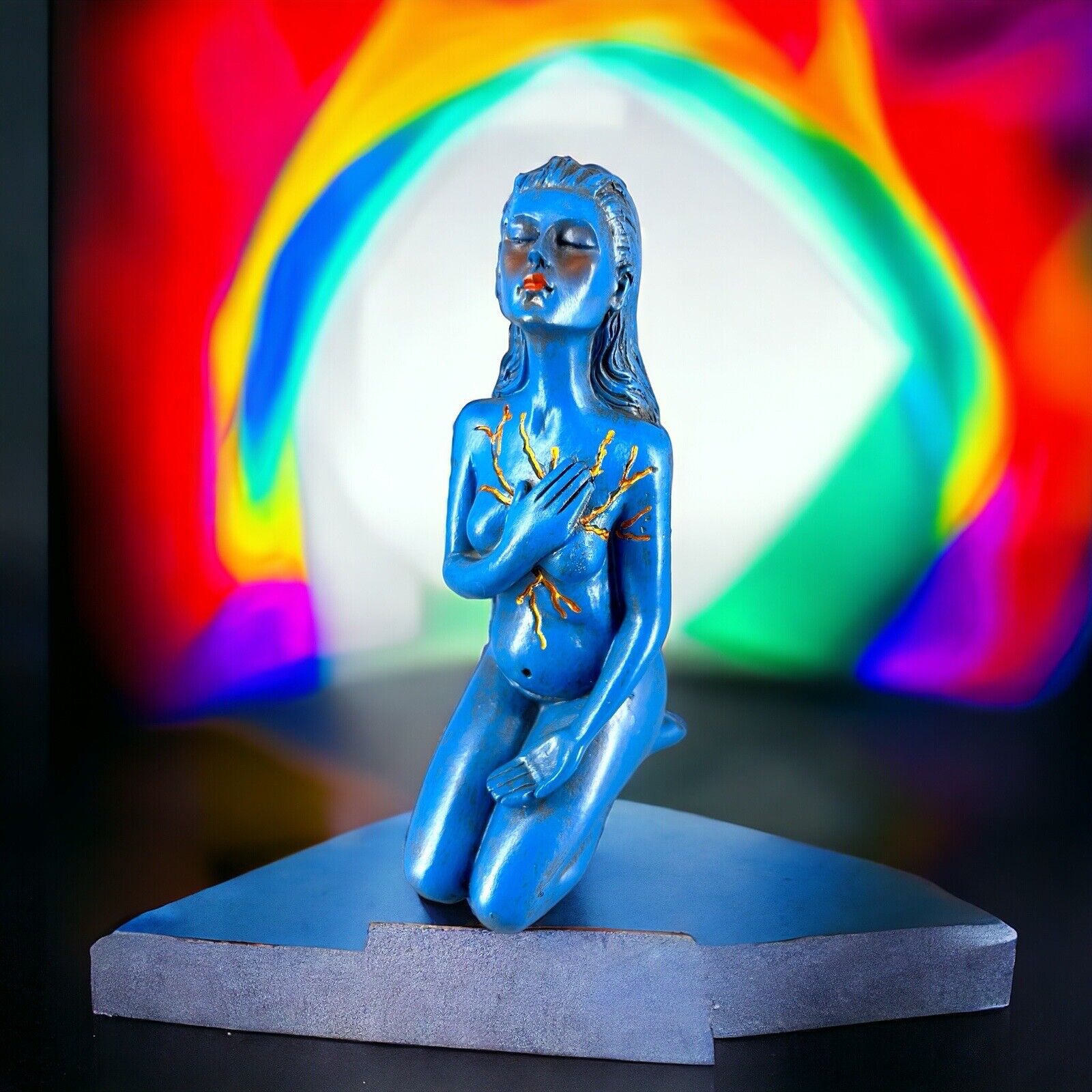 Goddess Statue Home Decor Self Love And Healing Spirit Goddess Resin Figurine