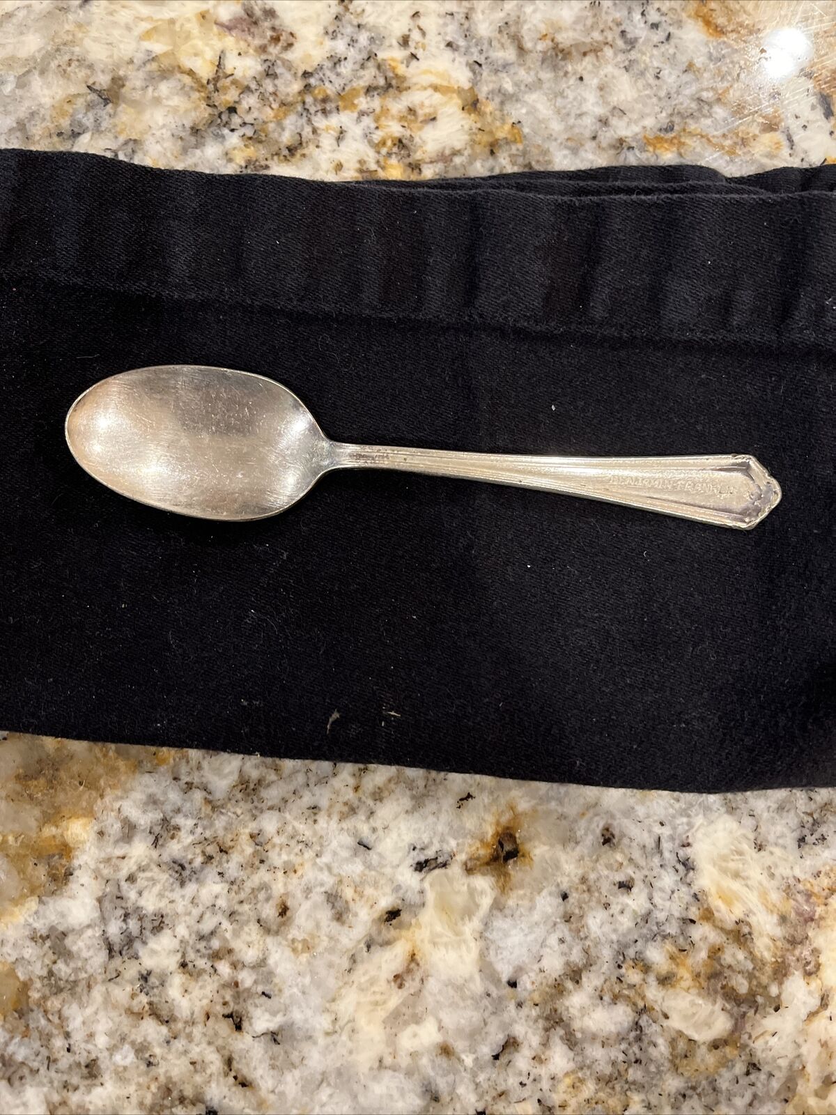Benjamin Franklin Hotel Silverplate Spoon Vintage  Legionnaires  Disease