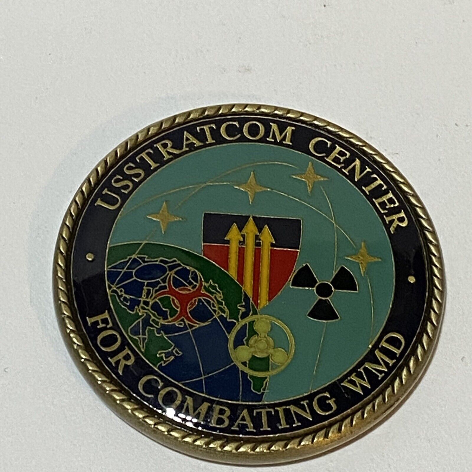 USSTRATCOM Center for Combating Weapons of Mass Destruction - WMD Challenge Coin