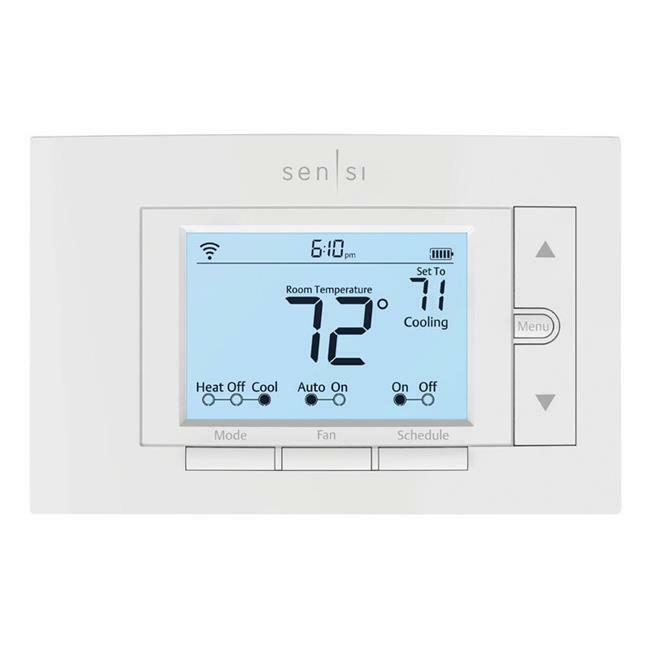 Sensi 4784500 Classic 3.81 x 6 in.Wi-Fi Digital Programmable Thermostat