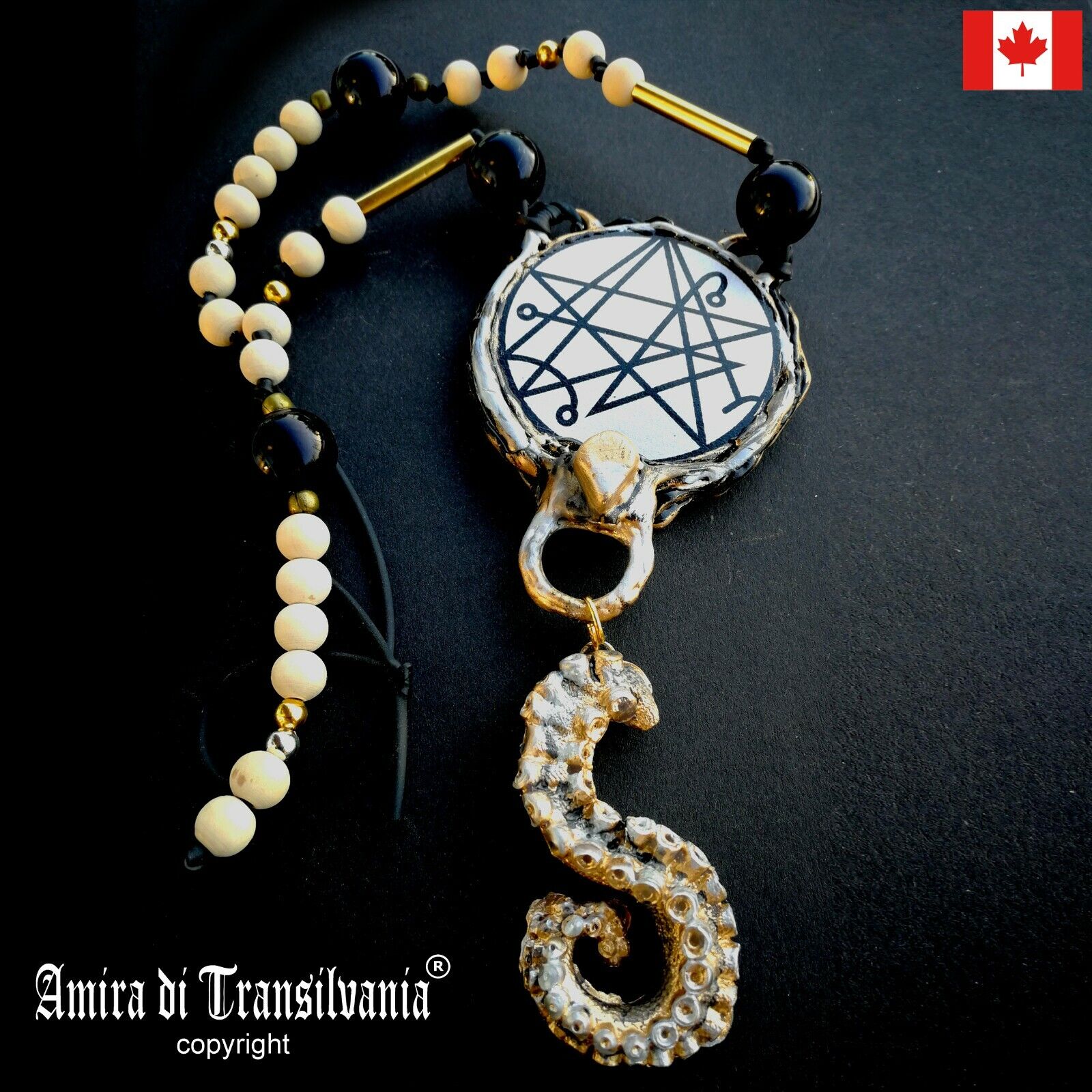 necronomicon sigil seal talisman wicca necklace amulet pendant witch jewelry bid