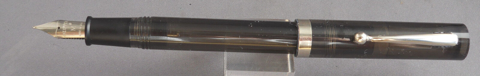 Sheaffer Vintage No-Nonsense Transparent Black or smoke Cartridge Fill Pen
