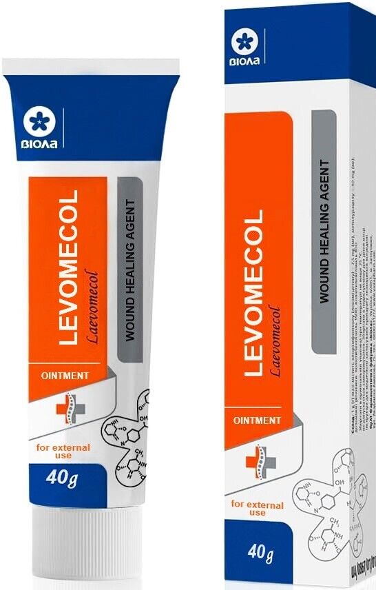40g Levomeсol Laevomeсol Levomekol First Aid Treatment Purulent Wounds Skin Care