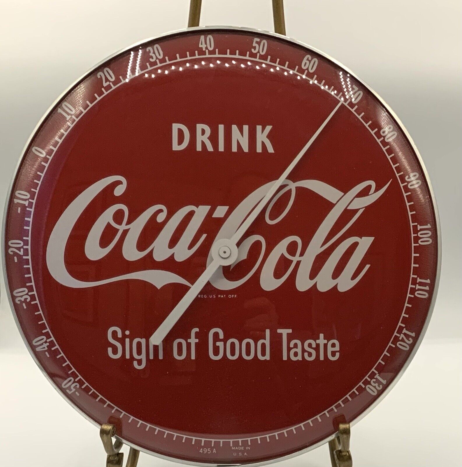 Vintage Coca Cola Coke Sign of Good Taste 12\
