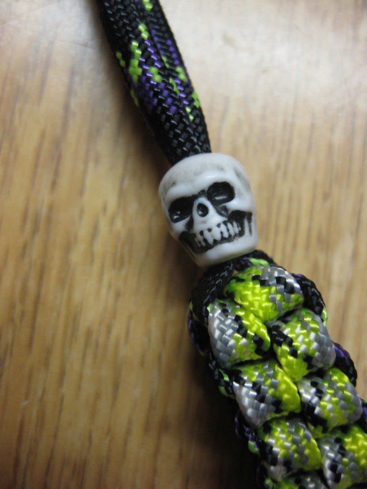 Tactical Knife Lanyard Zombie Undead Infection w/ Skull FREE S/H