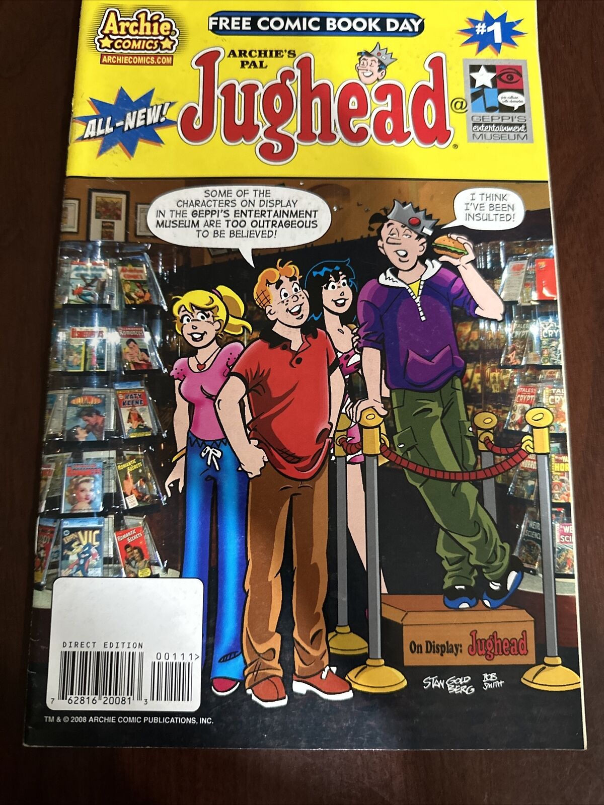 All New Archie's Pal Jughead #1 2008 FCBD Archie Comics