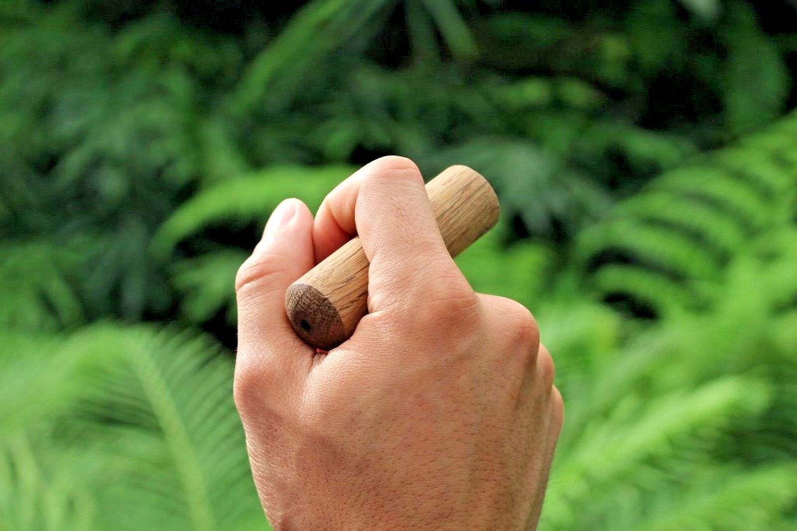 Walnut Cigar Wooden Herbal Holder- Premium Natural Walnut Wooden 