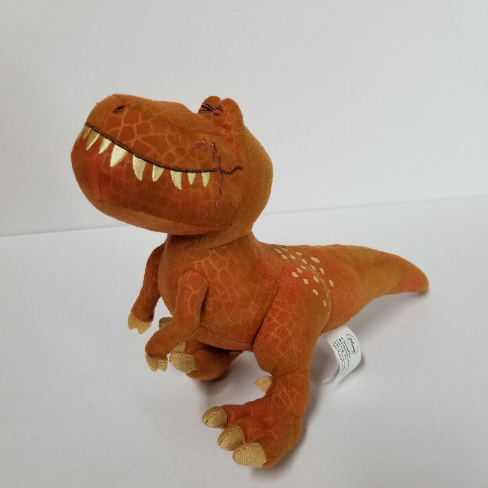 Disney Pixar Just Play The Good Dinosaur Plush - Orange Butch T Rex 9 Inches