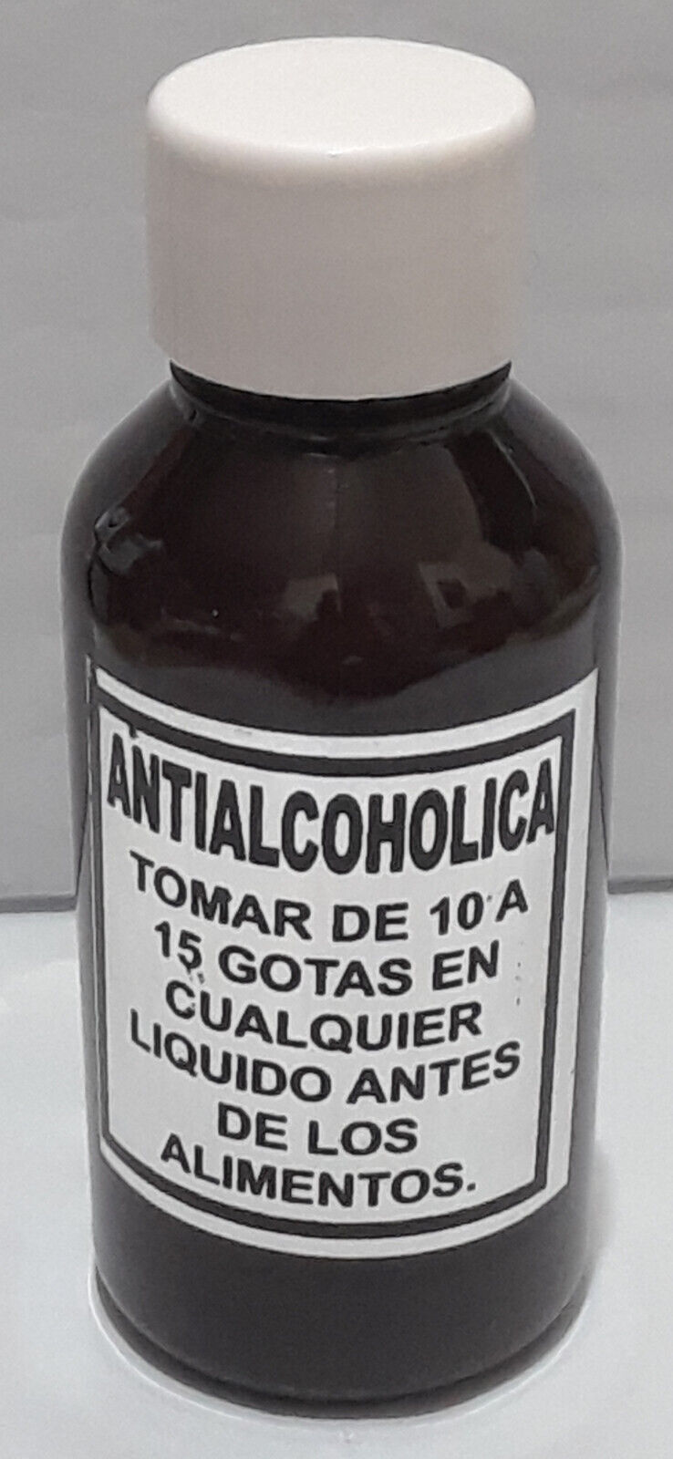 Antialcoholic Drops, Against Alcohol Consumption, Esoteric Product